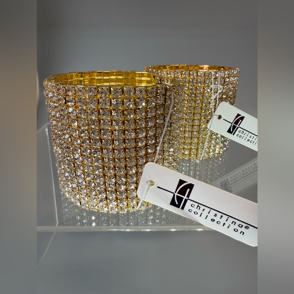 Rhinestone Cuff 2 Bracelet’s - image 8